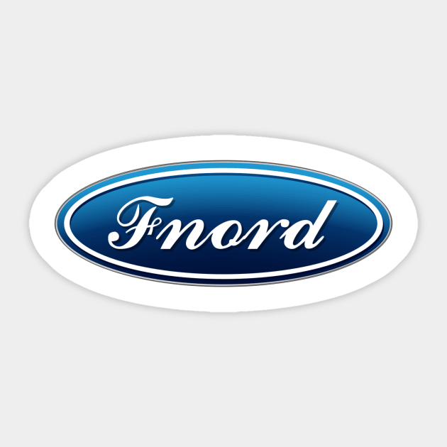 Have You Seen A Fnord Lately!? Sticker by Elvira Khan
